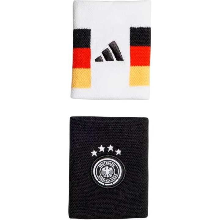 Adidas Adidas Soccer Ball Wristbands Protective White Black