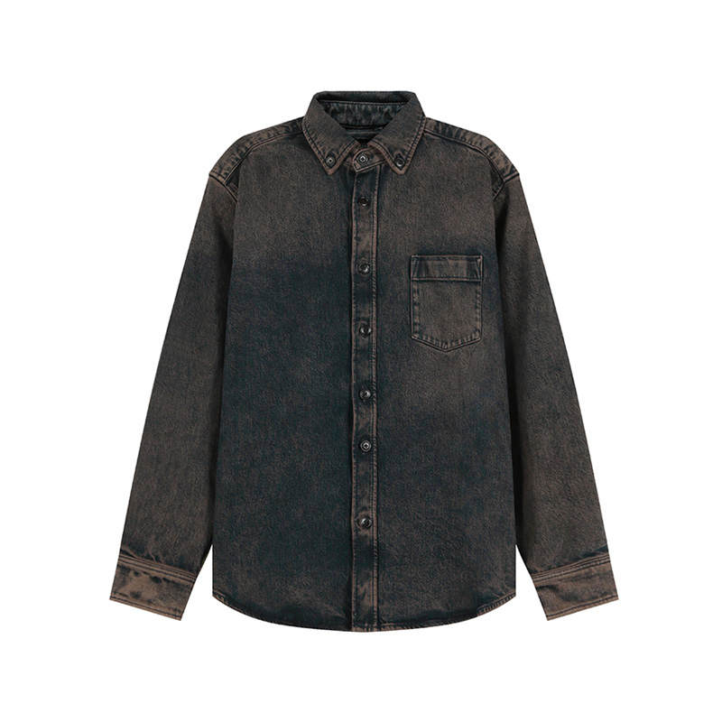 HUGO BOSS SS25 Shirt Loose Fit Men's Midnight Blue