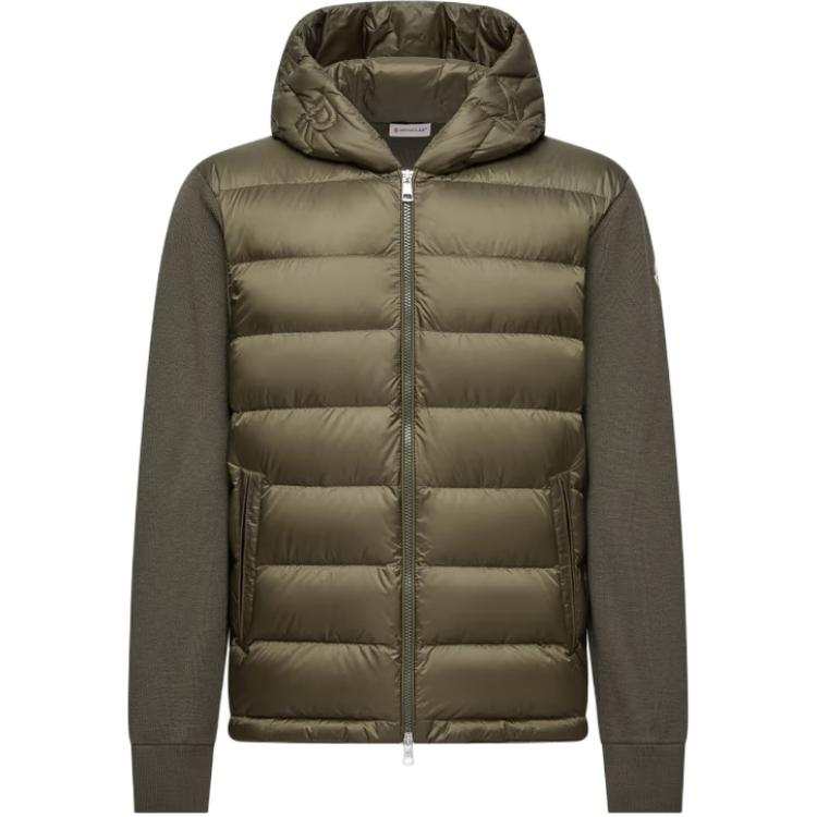 Moncler Moncler Down Jacket Unisex Olive Green