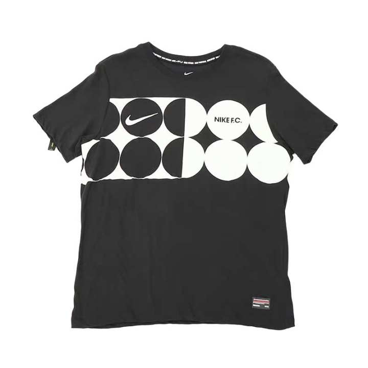 Nike Nike FC T Shirts Men's Black Crew Neck Thin