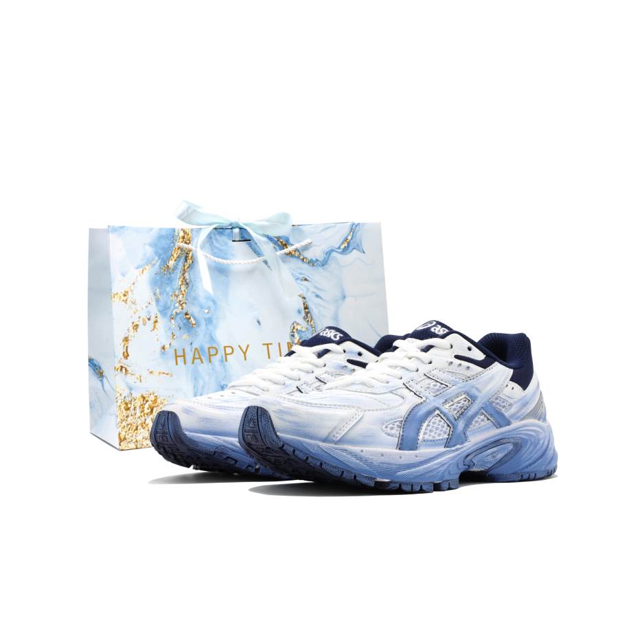Asics Gel 170TR Abrasion Resistant Abrasion Resistant Low top Casual Running Shoes Unisex Dark Blue White
