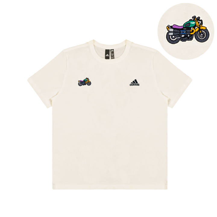 Adidas Adidas Casual Versatile Crew Neck Short Sleeved T Shirts Unisex White