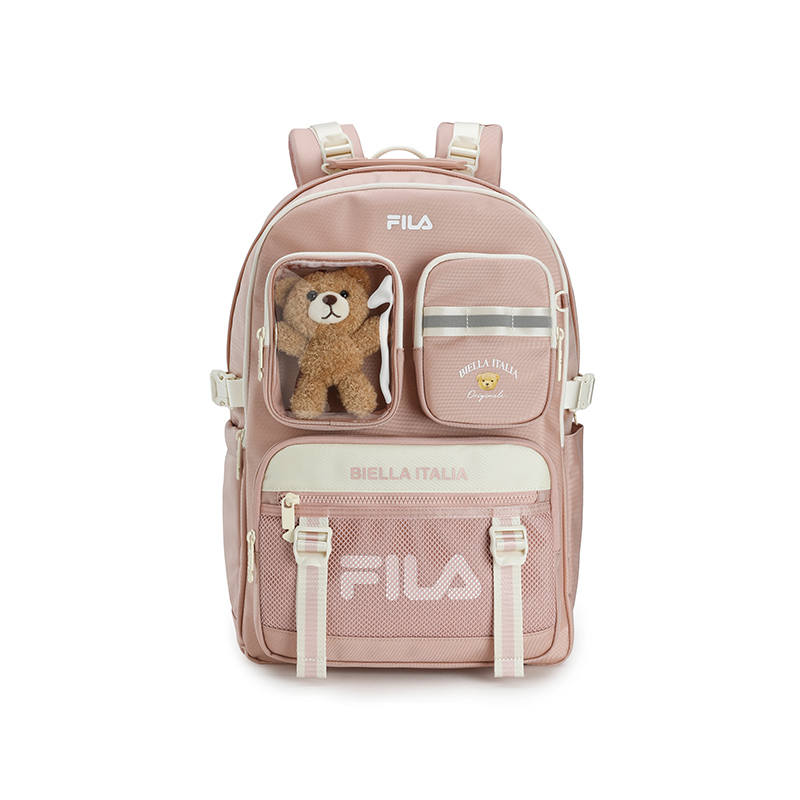 FILA ORIGINALE Fabric Backpack Regular Women's Rose Smoke Pink