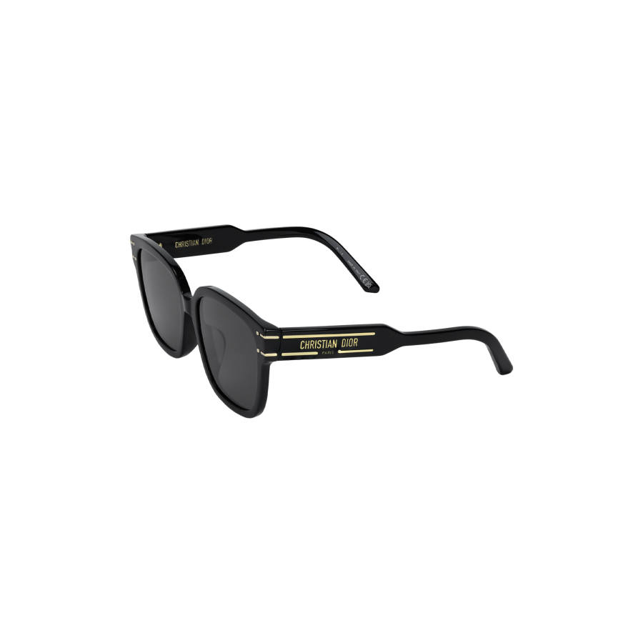DIOR DIOR Irregular Shape Sunglasses Women's Black