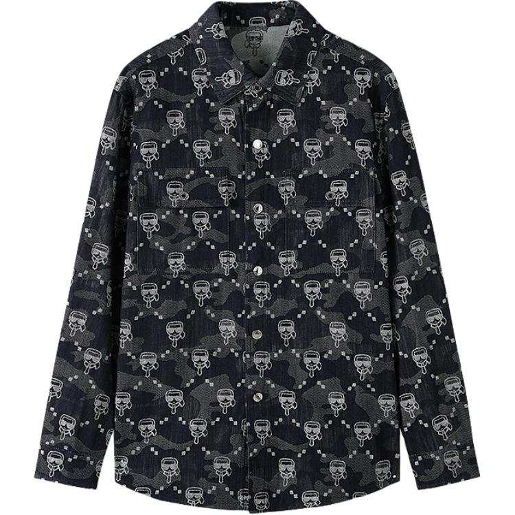 KARL LAGERFELD / Karl Lagerfeld Jeans Denim Jacket Men's Navy Blue