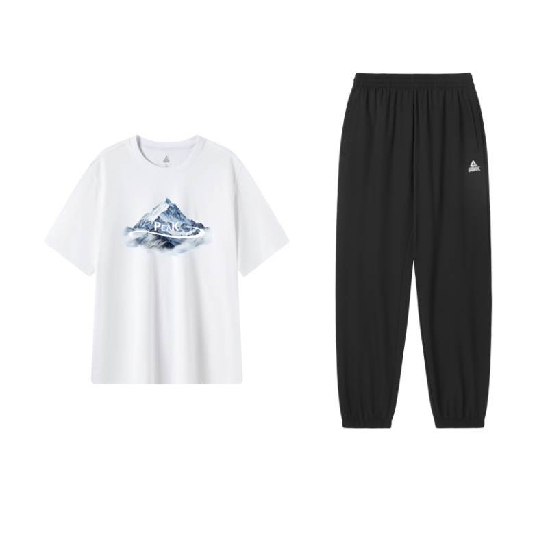 PEAK PEAK Casual Sportswear Unisex Crew Neck Thin