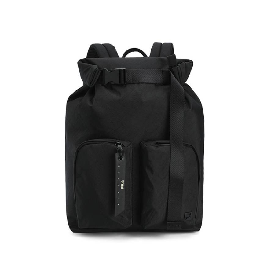 FILA Fitness Fabric Backpack Women's Pitch Black