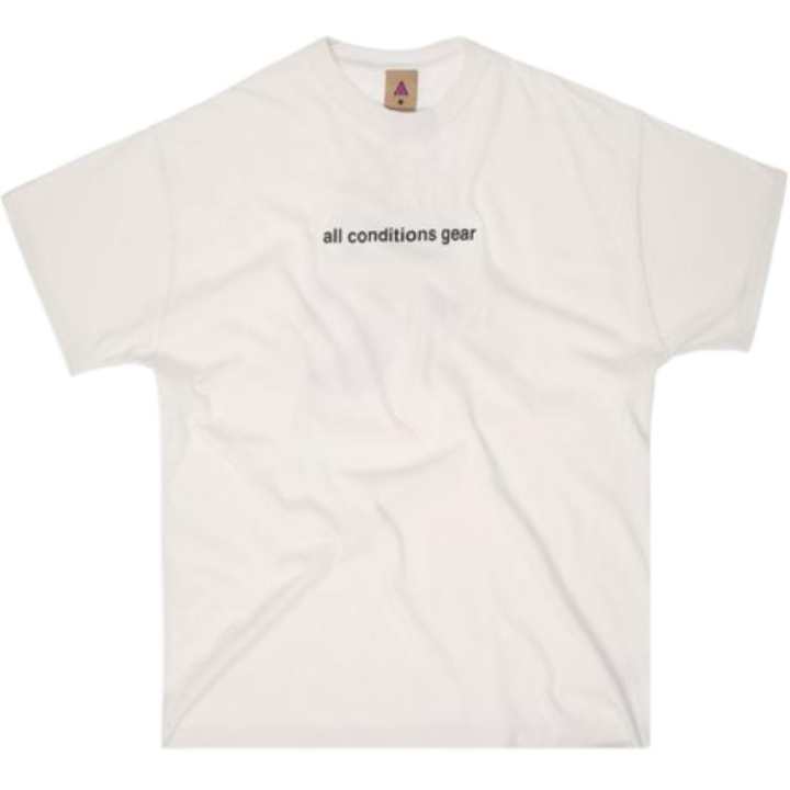 Nike Nike T Shirts Men's White Crew Neck Straight Fit