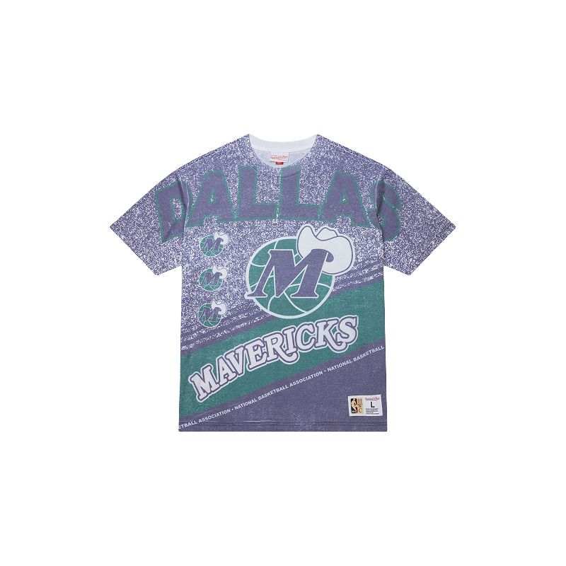 Mitchell Ness x NBA Dallas Mavericks Lifestyle SU25 T Shirt Unisex