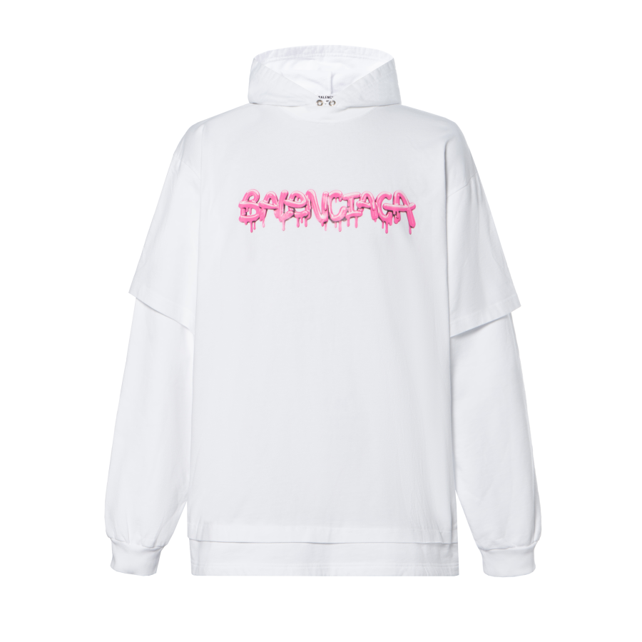 Balenciaga Double Long Sleeve Hoodie