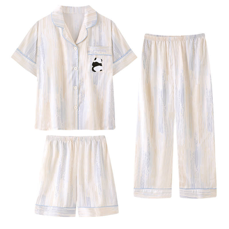 MIIOW Loungewear Trendy Party Collection Cooling Summer Collection Set Of 3 Children Aged 3 7 Years Old