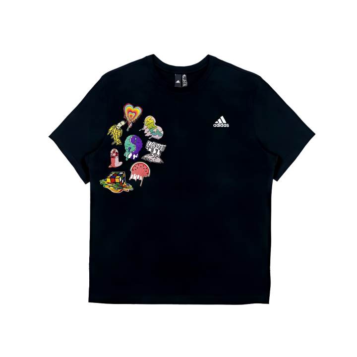 Adidas Adidas Casual Loose Fit Short Sleeved T Shirts Unisex