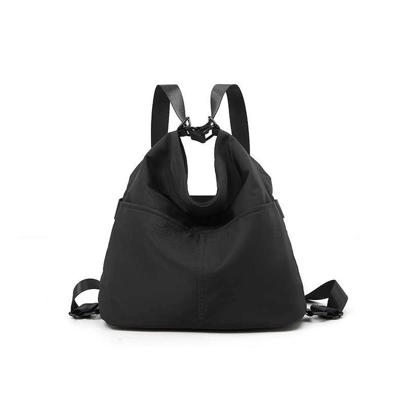 LAORENTOU LAORENTOU Fabric Backpack Regular Women's Black