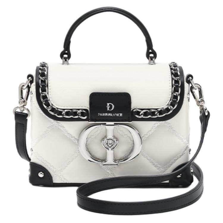 SEPTWOLVES Pu Shoulder Bag, Crossbody Bag, Handbag Women's Ecru