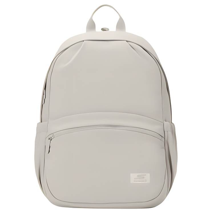 Skechers Comfortable Sports Collection Fabric Backpack Unisex Beige