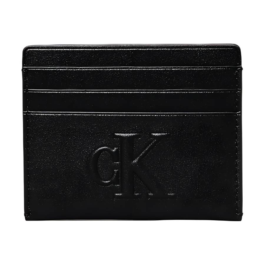 CALVIN KLEIN Artificial Leather Card Holder Women's Black