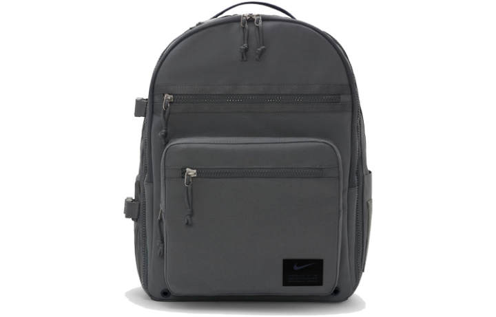 Nike Nike Fabric Backpack Regular Unisex Black Gray