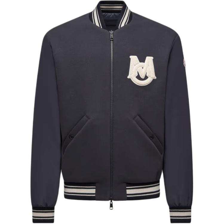 Moncler Moncler Vennes Reversible Down Bomber Jacket Down Jacket Men's Marine Blue