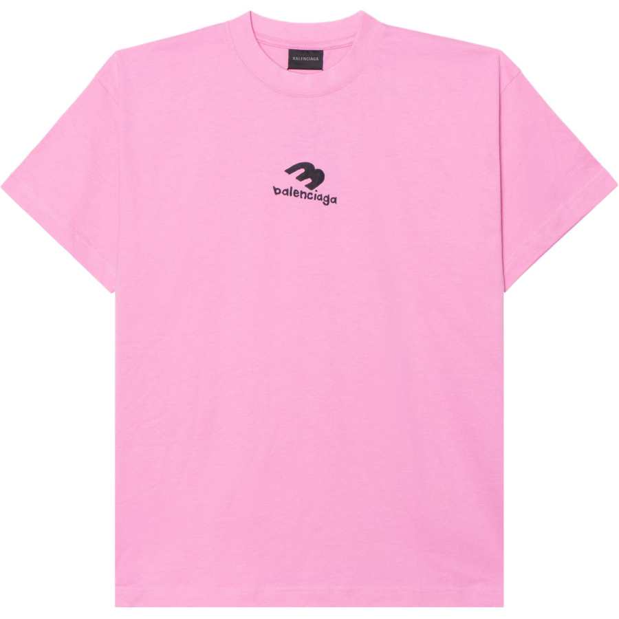 Balenciaga FW22 T Shirt Women's Pink