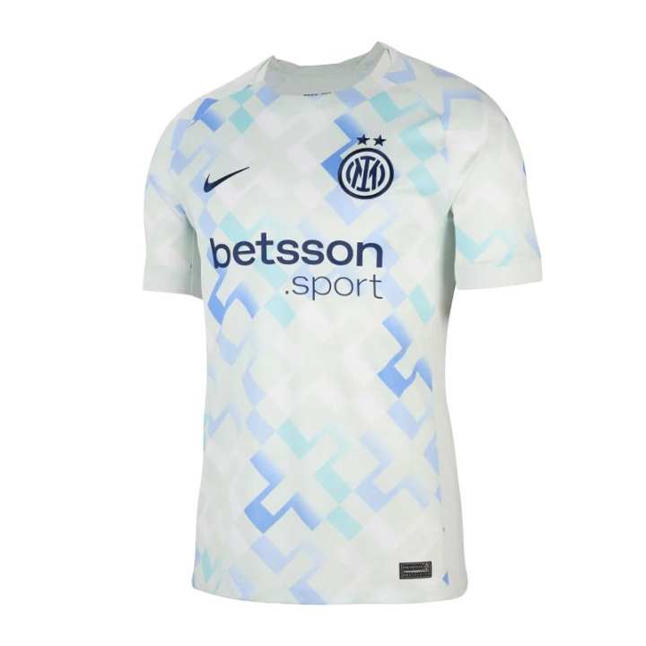 Nike Nike International Beige Blue Soccer Jersey Fan Edition Men's