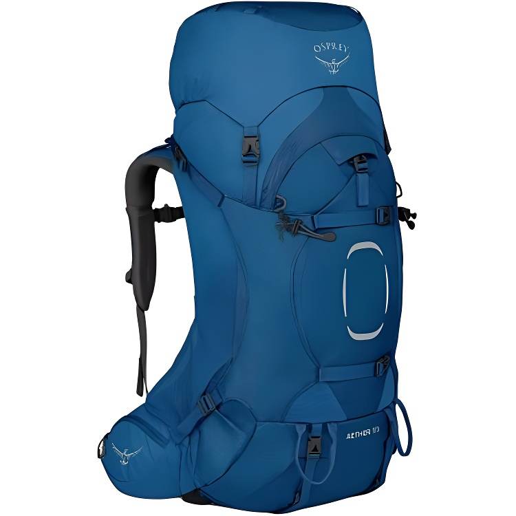 OSPREY 65L Mountaineering Bag Outdoor Bag Recycled Nylon Dark Blue Men's