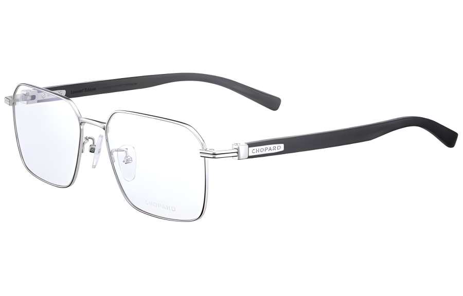 Chopard CHOPARD Pure Titanium Ox Horn Square Eyeglass Frames Men's