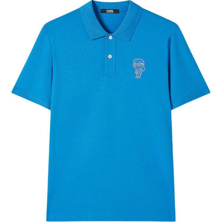 KARL LAGERFELD / Karl Lagerfeld Jeans Polo Shirt Men's Blue