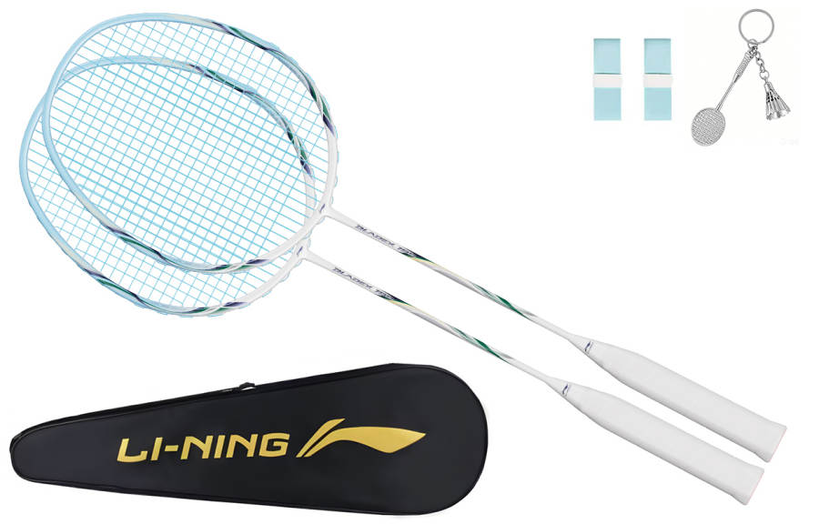 Li-Ning Li Ning Shadow Blade 199 Badminton Rackets Speed Type Enhanced Swing Speed Advanced Level 675mm Unisex 4U/G5
