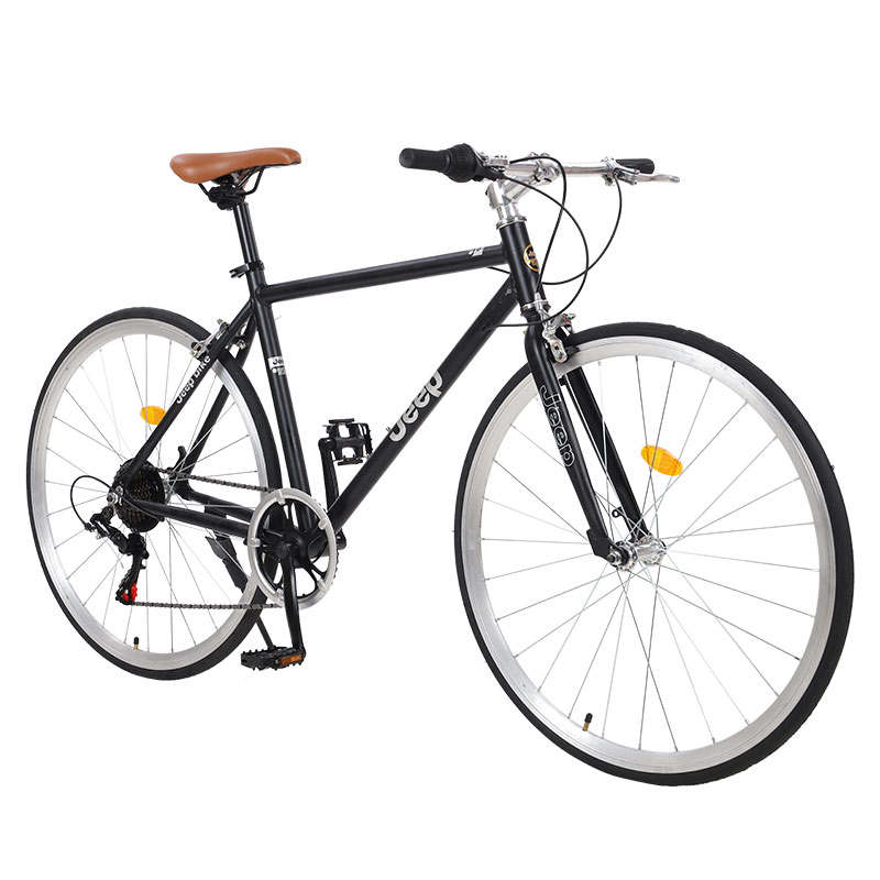 Jeep High Carbon Steel Caliper Brake Road Bikes Commute Adults