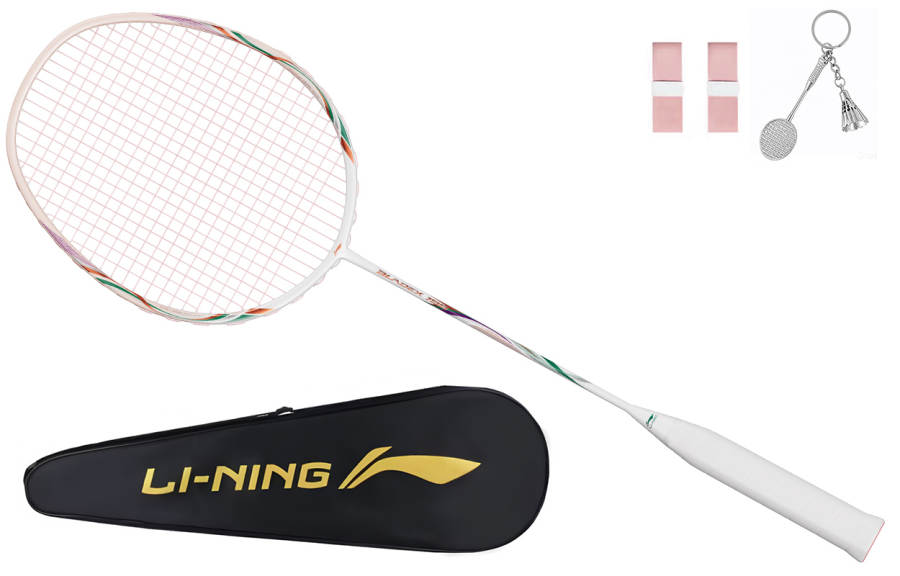 Li-Ning Li Ning Frontier Shadow 199 Full Carbon Badminton Rackets Speed Type Enhanced Swing Speed Advanced Level 675mm Unisex