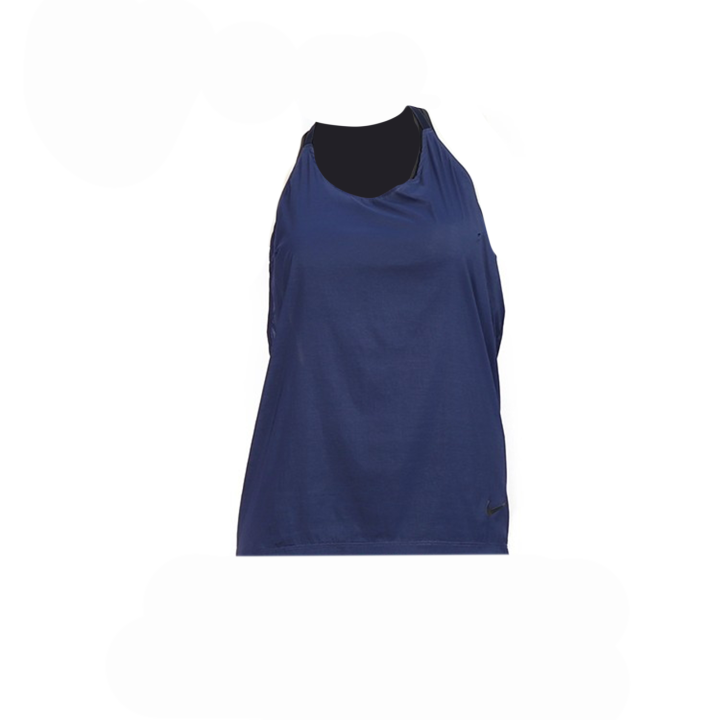 Nike Nike Swoosh Camisoles Women's Blue Crew Neck Moderate Other