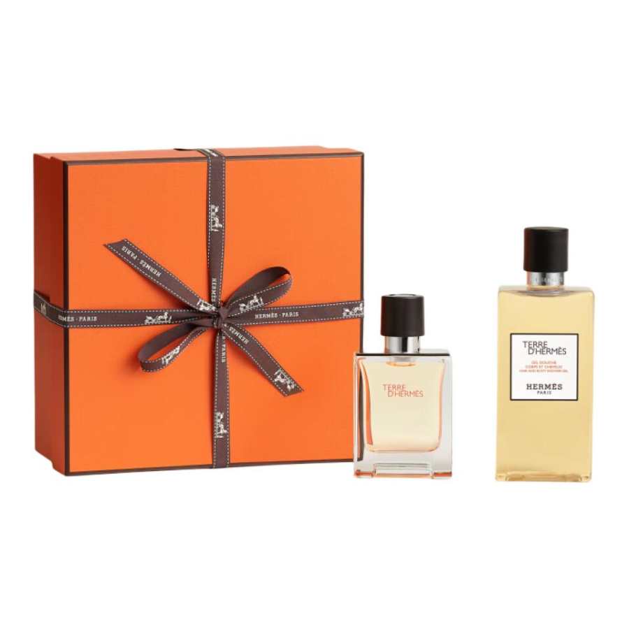 HERMES HERMES Earthy Shower Perfume Sets Eau De Toilette Citrus Pepper 50ml+200ml
