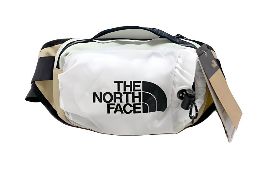 THE NORTH FACE 5.1L Outdoor Bags Nylon Gardenia & Heather & White & Khaki Unisex