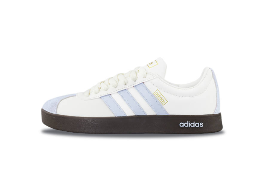 Adidas Adidas VL COURT 2.0 Abrasion Resistant Abrasion Resistant Low top Skateboard Shoes Unisex Light Blue