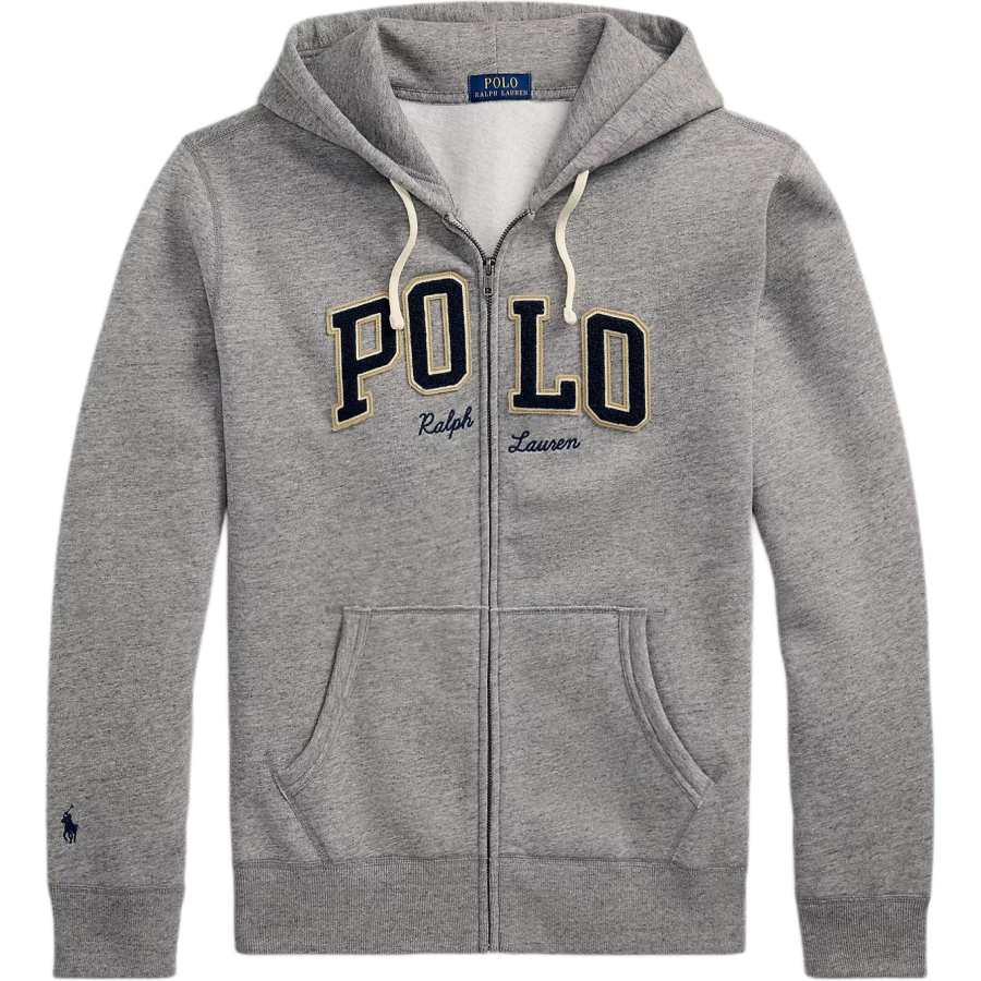 Polo Ralph Lauren Drawstring Zip Up Hoodie