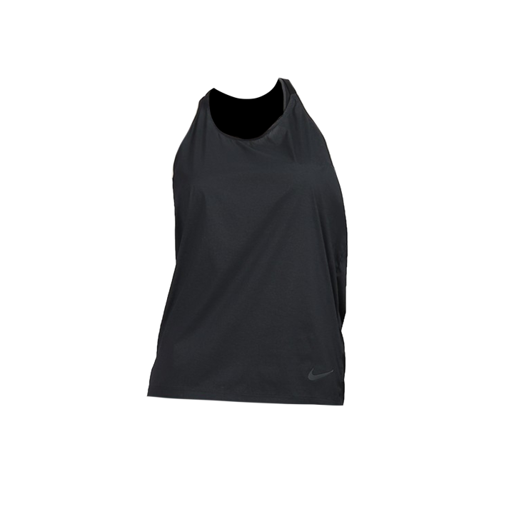 Nike Nike Swoosh Camisoles Women's Black Crew Neck Moderate Other