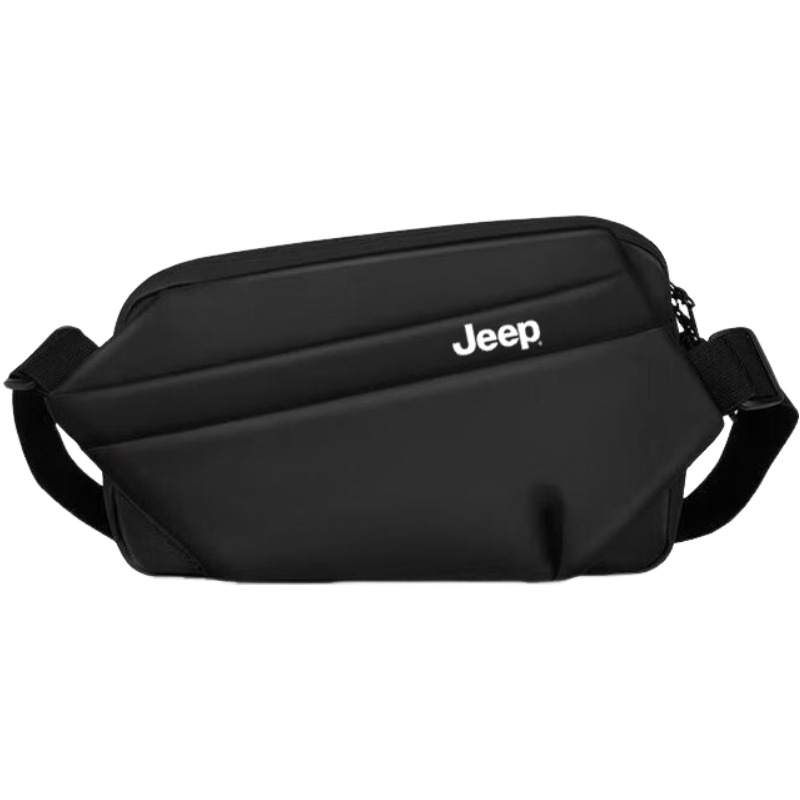 Jeep Oxford Shoulder Bag Men's Black