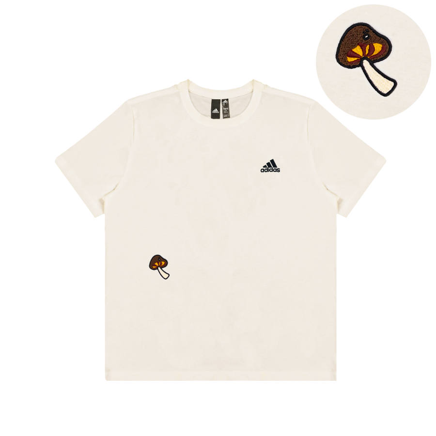 Adidas Adidas Casual Versatile Crew Neck Short Sleeved T Shirts Unisex White