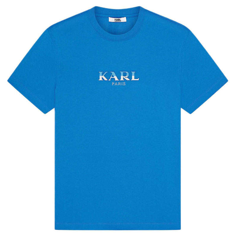 KARL LAGERFELD / Karl Lagerfeld Jeans T Shirt Men's Klein Blue