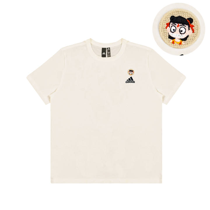 Adidas Adidas Casual Versatile Crew Neck Short Sleeved T Shirts Unisex White