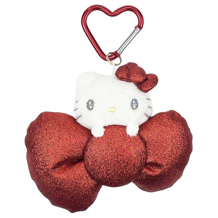 Sanrio Heart Shaped Mountaineering Carabiner Bag Accessory Women's Red