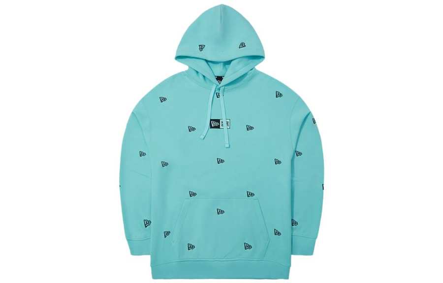 New Era Sweatshirts Unisex Blue Hooded Non Detachable Moderate Other