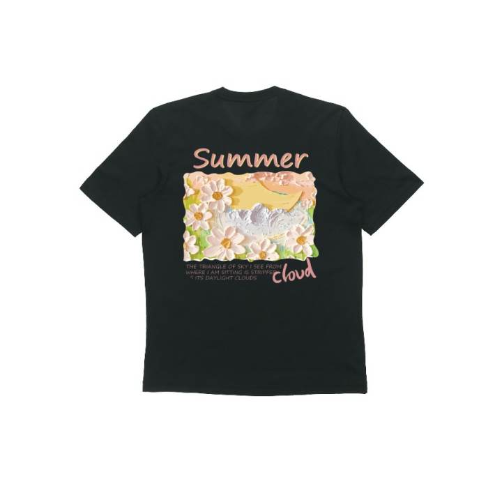 Adidas Adidas Print Crew Neck Short Sleeved T Shirts Unisex Black