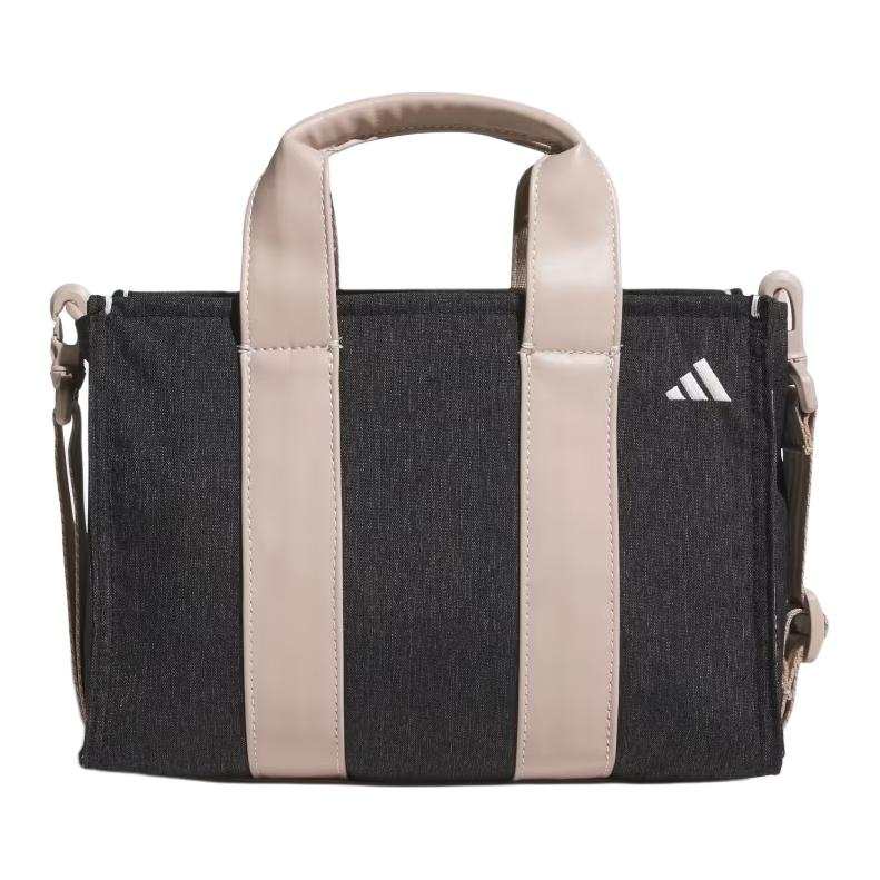 Adidas Adidas Polyamide Tote Bag, Shopping Bag, Shoulder Bag, Crossbody Bag, Handbag Unisex Black