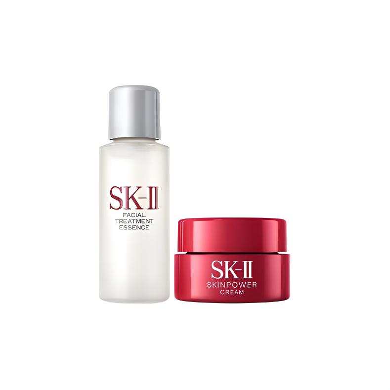 SK-II SK II Hydrating Nourishing Sample Sets Moisturizing Hydrating Goddess Water 10ml+Essence Cream 2.5g