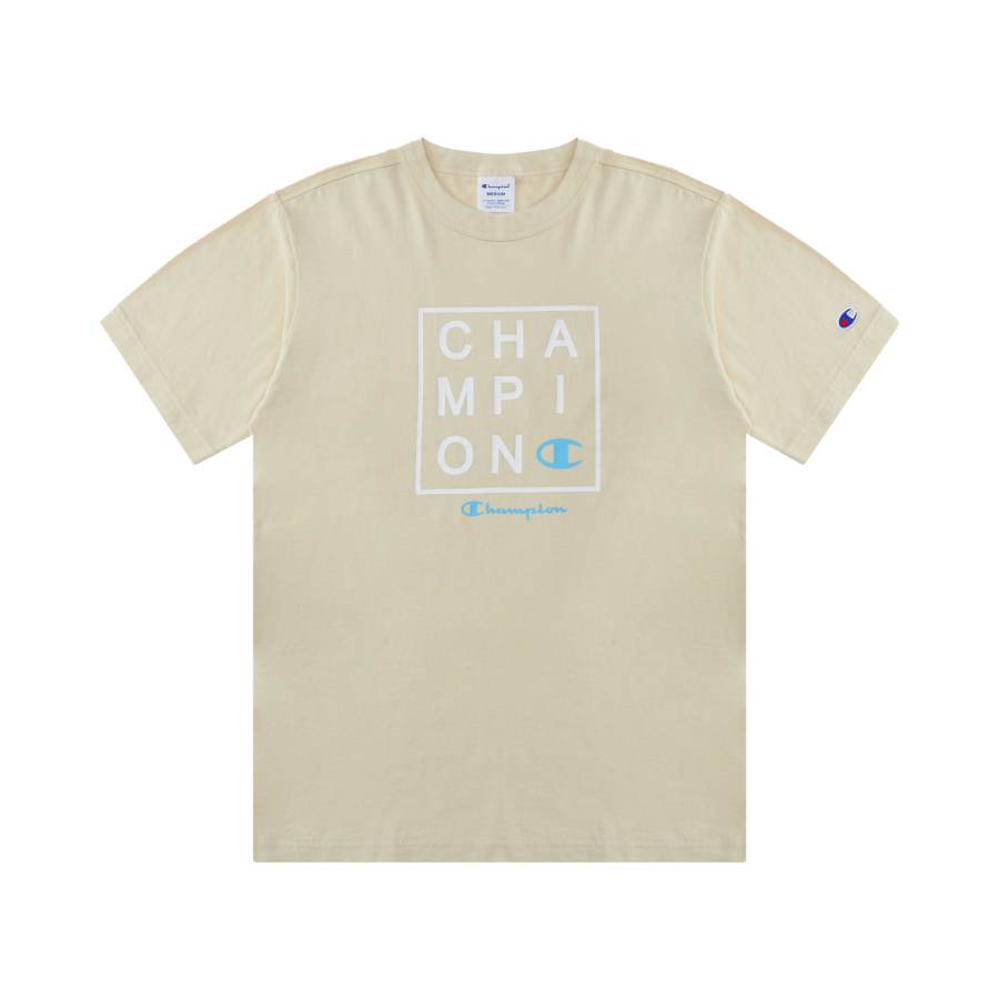 Champion T Shirts Unisex Crew Neck Moderate Straight Fit