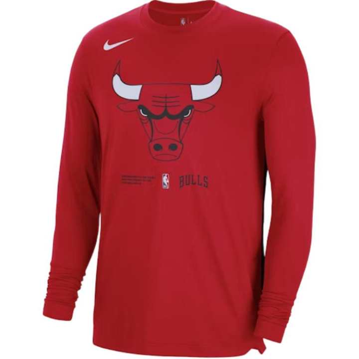 Nike Nike Nba Chicago Bulls Dri fit Loose Fit L/S T shirt