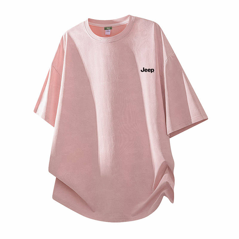 Jeep T Shirts Unisex Crew Neck Thin Straight Fit