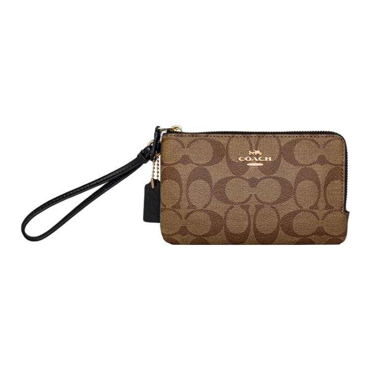 COACH COACH Corner Zip Clutches