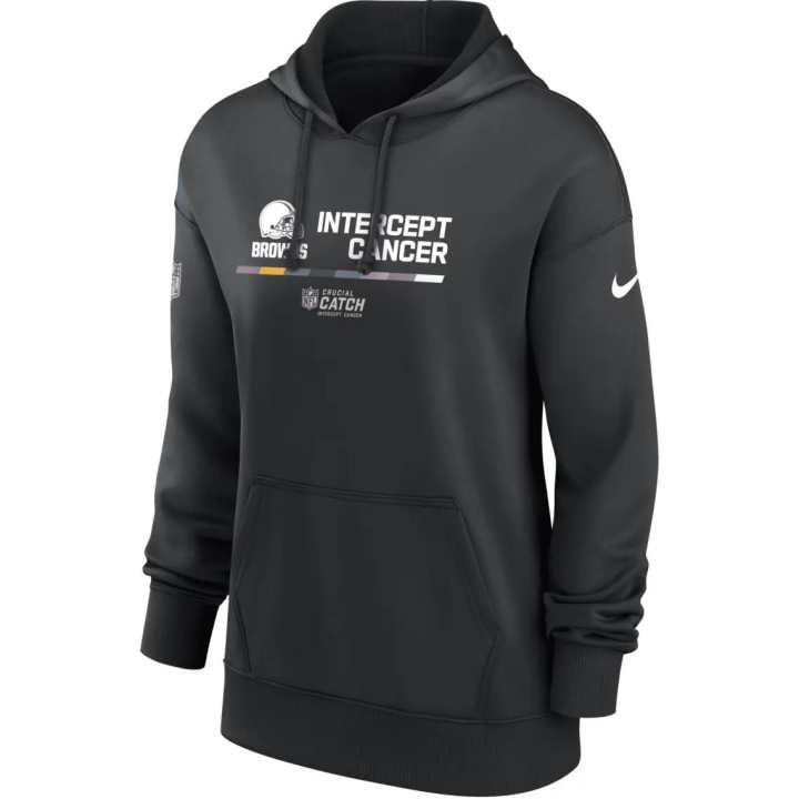Nike Nike Sweatshirts Women's Black Hooded Moderate Regular